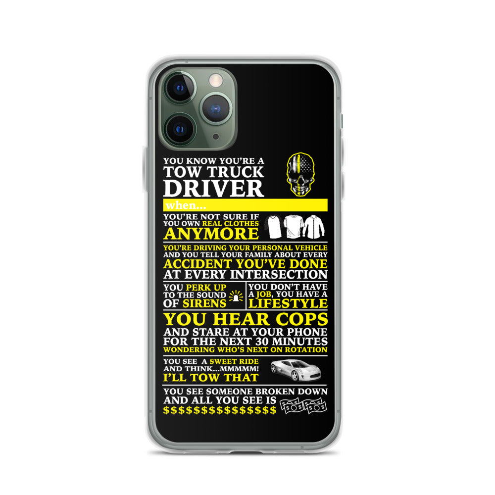 Tow Operator iPhone Case