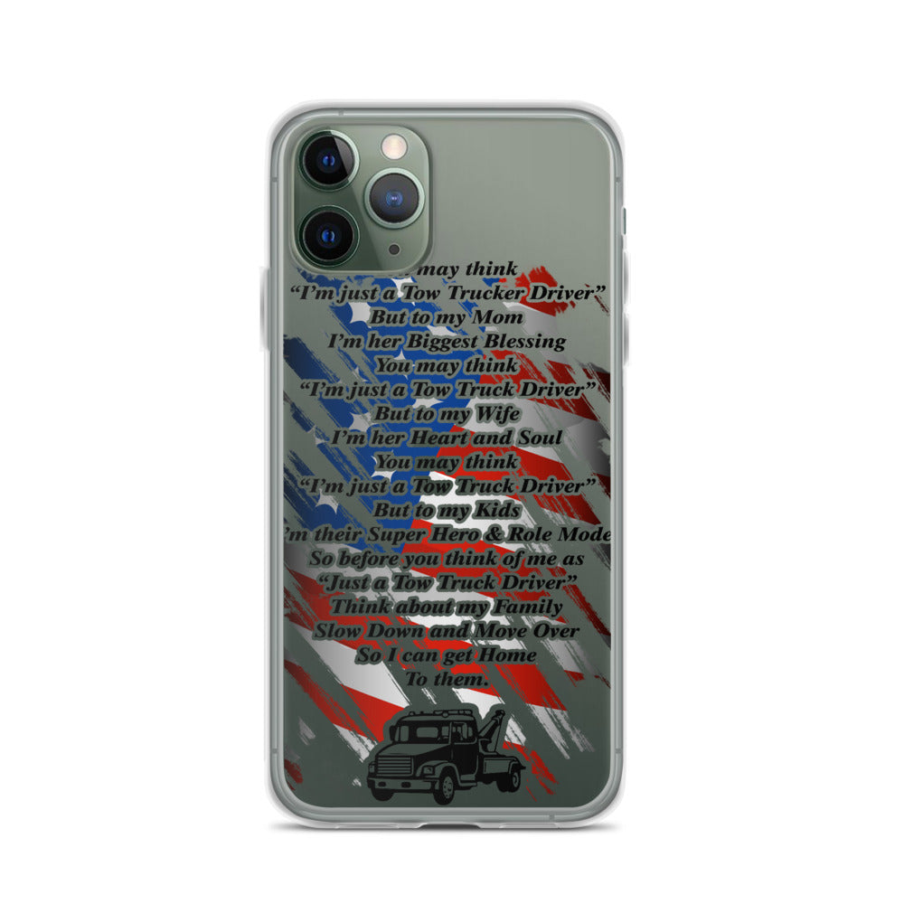 Tow Operator Prayer iPhone Case