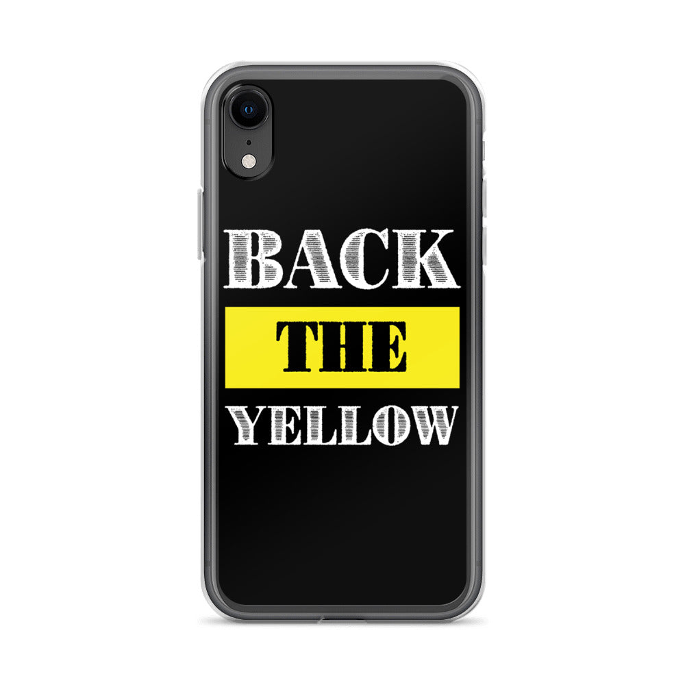Back The Yellow iPhone Case