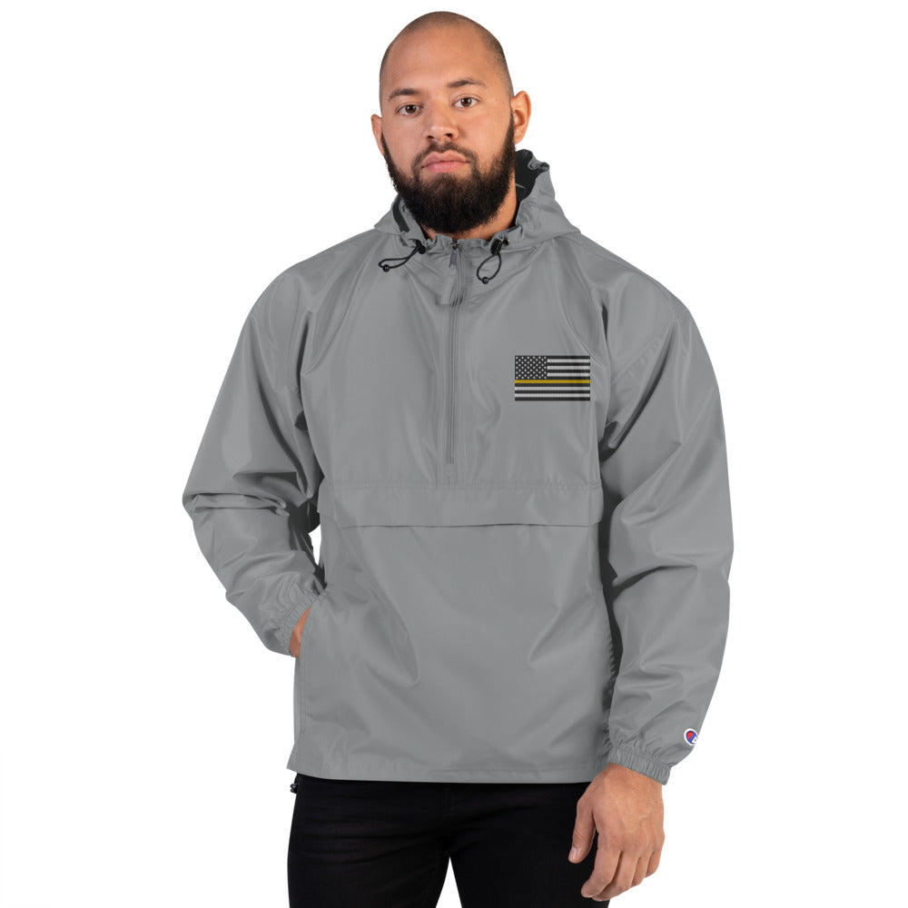 Thin Yellow Line Embroidered Jacket
