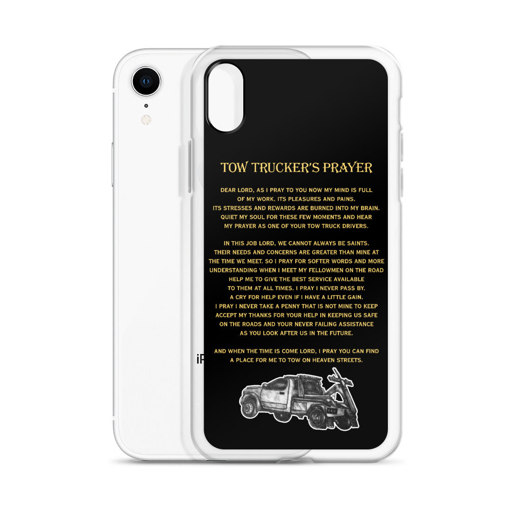 Tow Operator Prayer iPhone Case