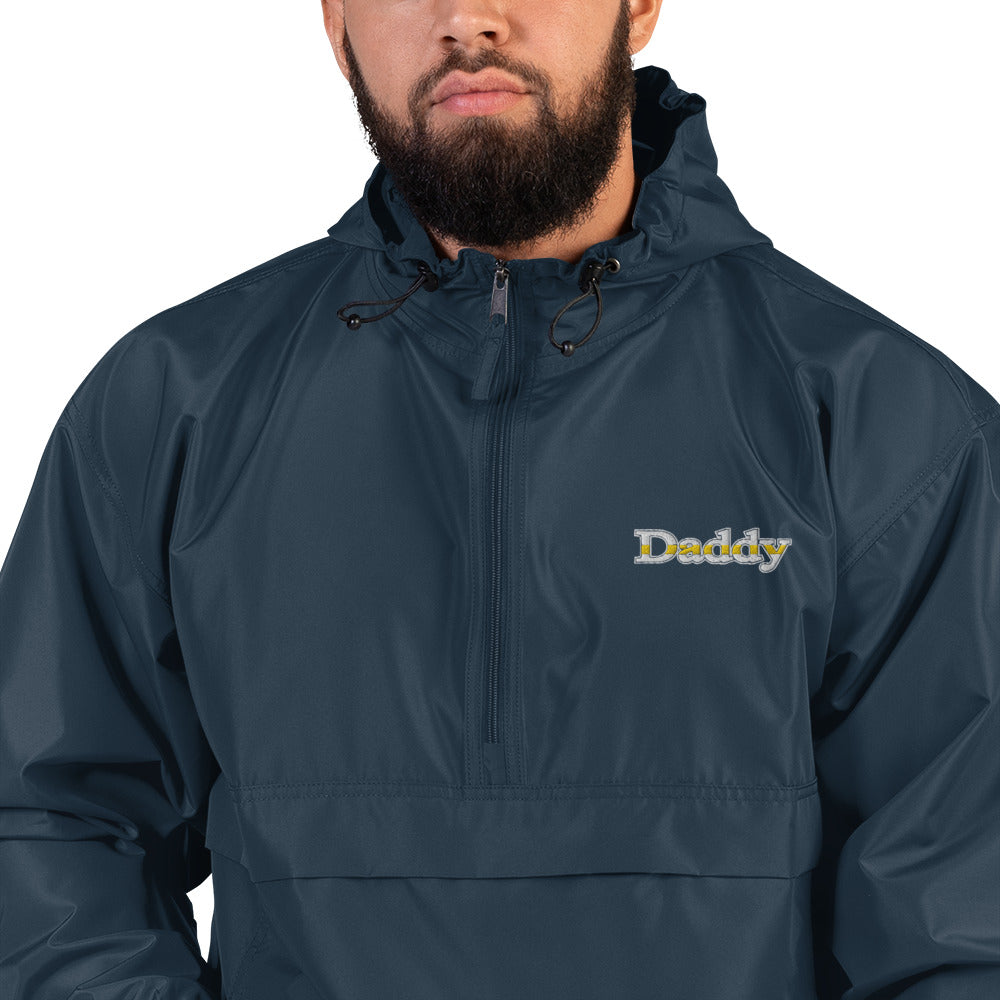 Thin Yellow Line DADDY Embroidered Jacket