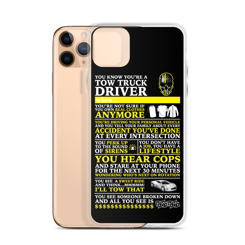 Tow Operator iPhone Case