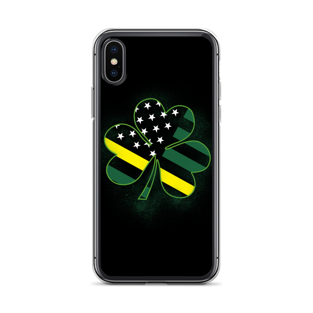 Thin Yellow Line iPhone Case