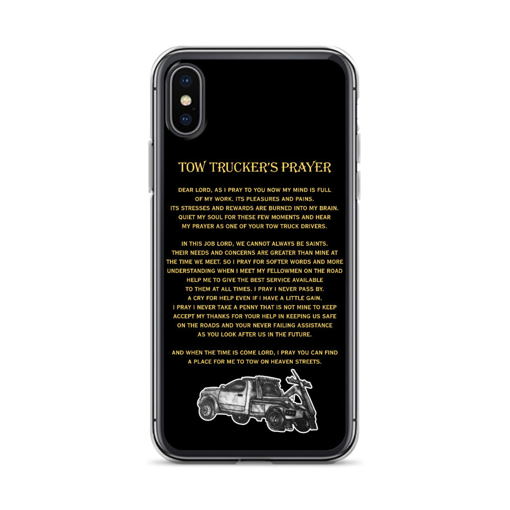 Tow Operator Prayer iPhone Case