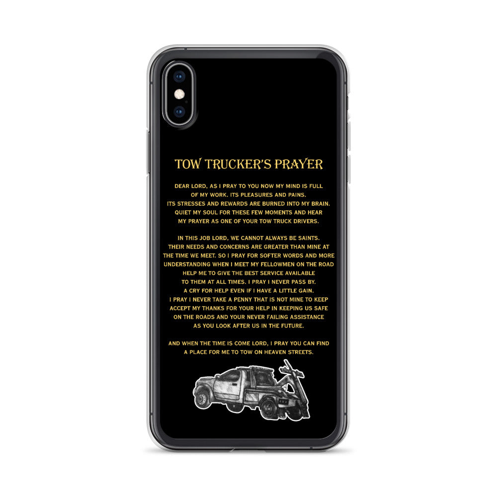 Tow Operator Prayer iPhone Case