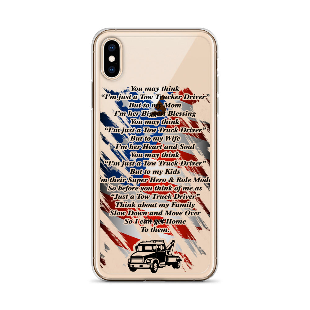 Tow Operator Prayer iPhone Case