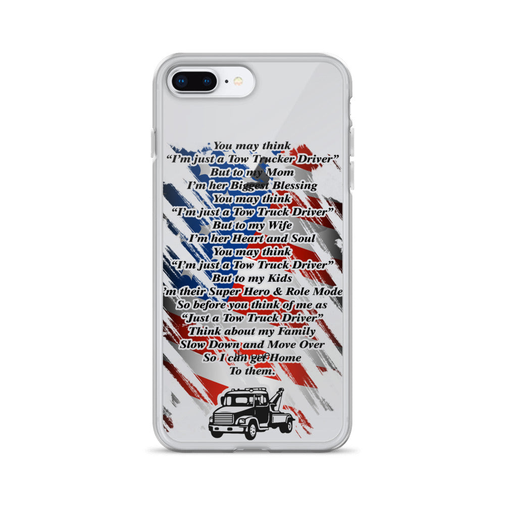 Tow Operator Prayer iPhone Case