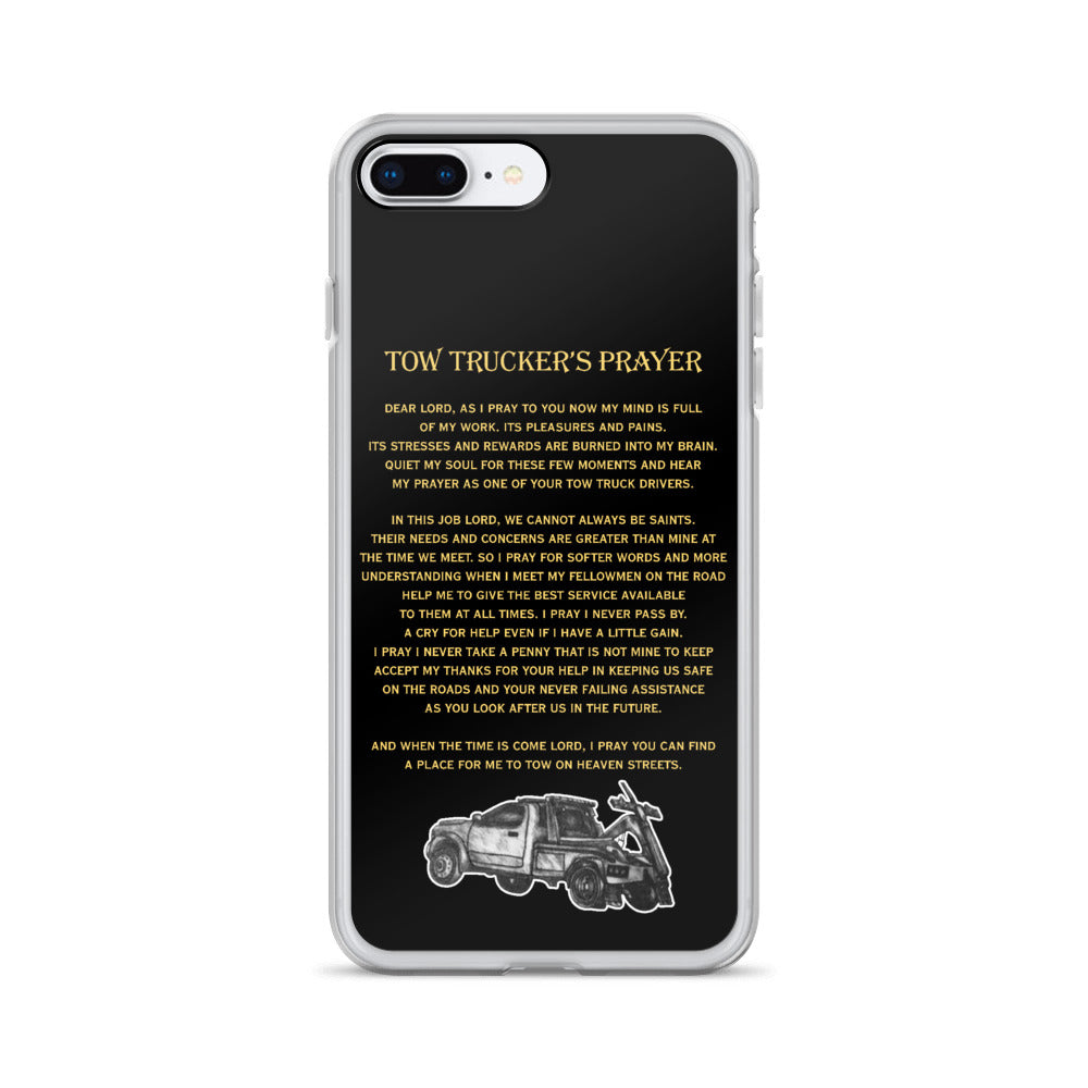 Tow Operator Prayer iPhone Case