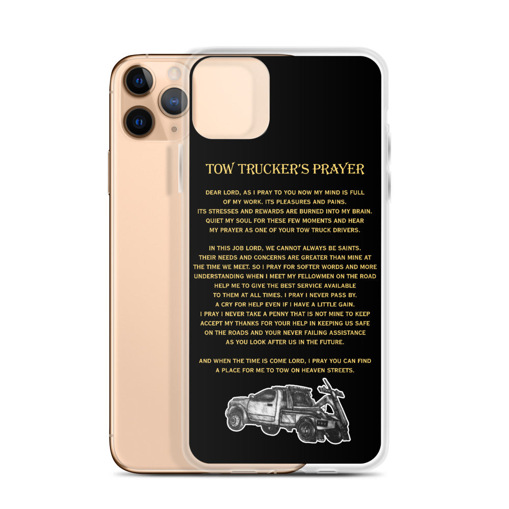 Tow Operator Prayer iPhone Case