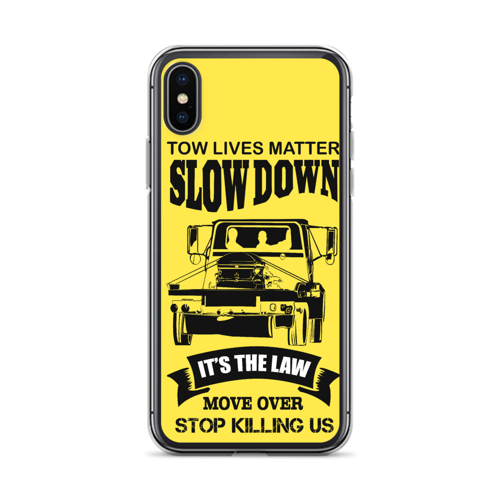 Slow down move over iPhone Case