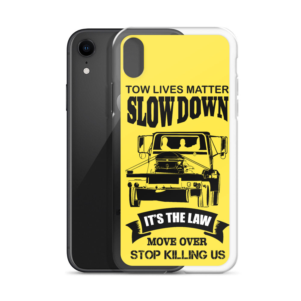 Slow down move over iPhone Case