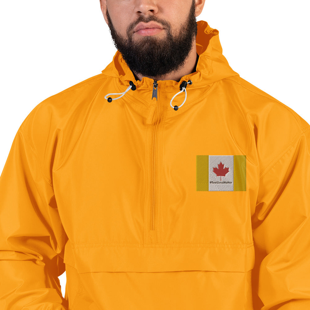 #Towlivesmatter Canadian Embroidered Jacket