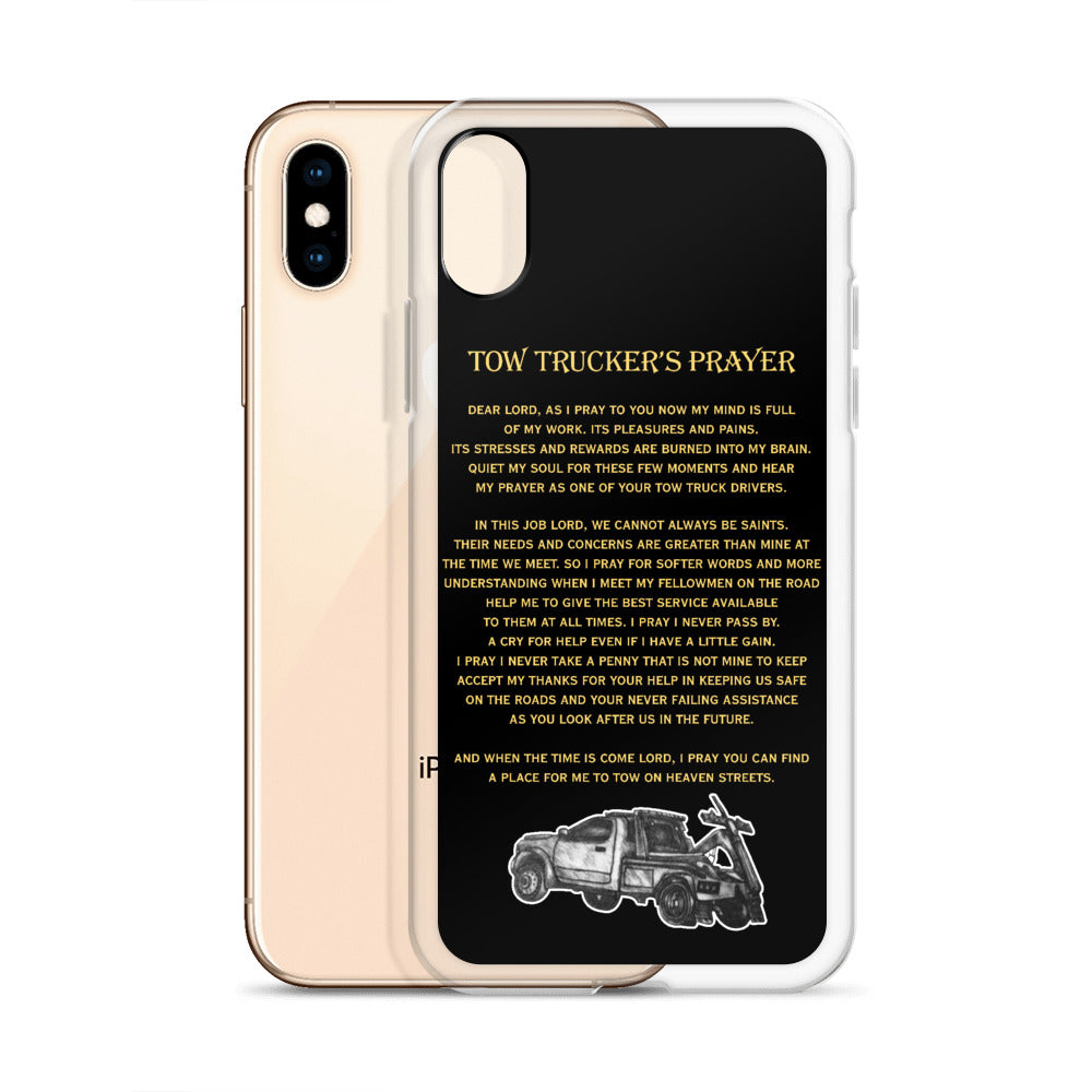 Tow Operator Prayer iPhone Case