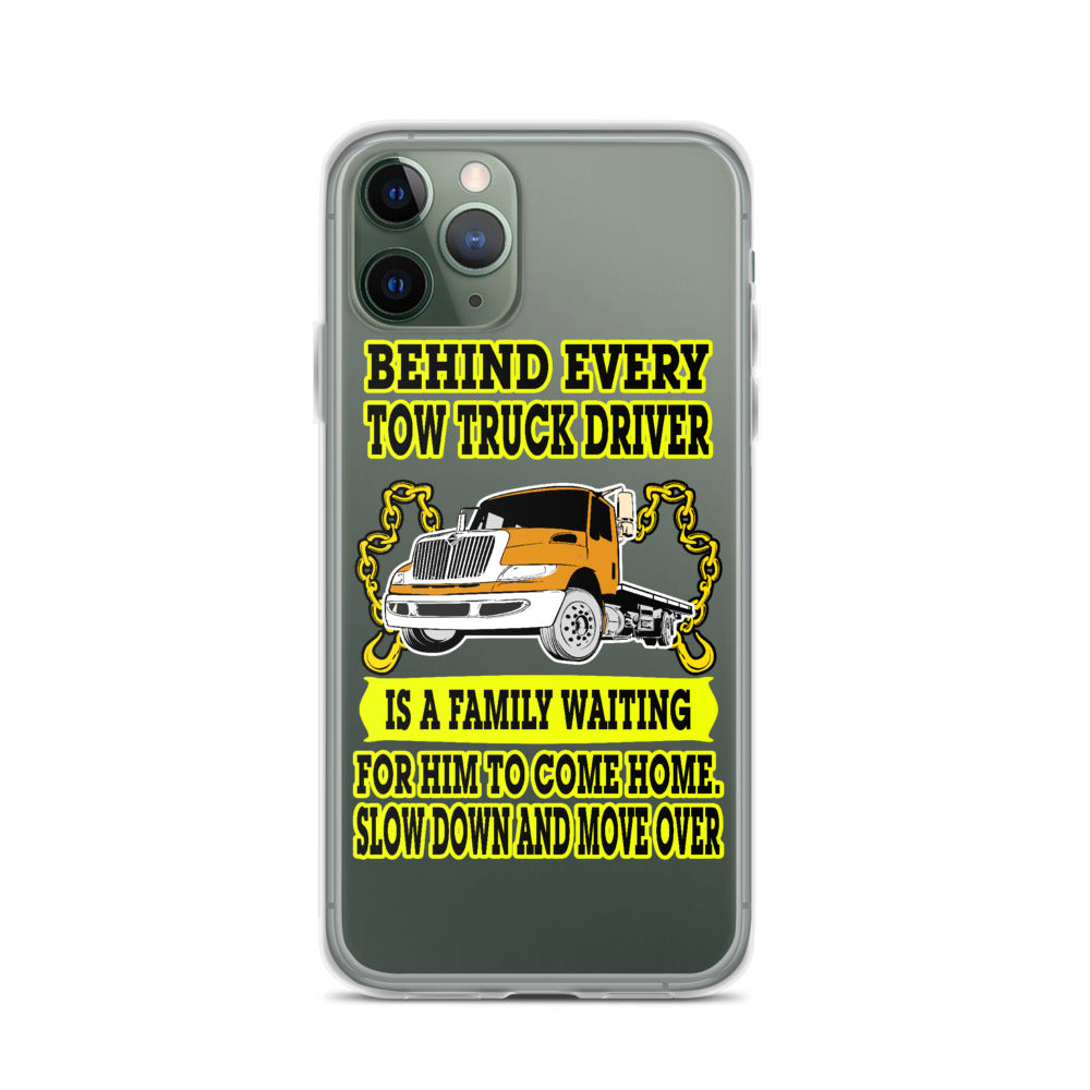 Slow Down Move Over iPhone Case