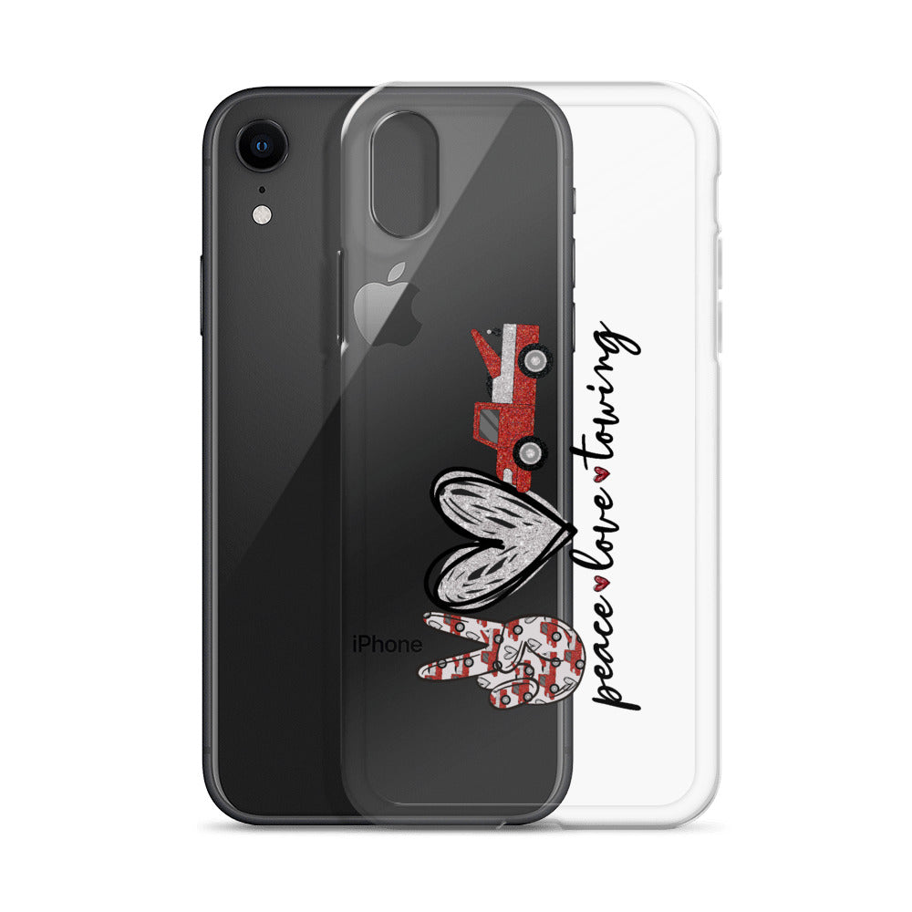 Peace Love Towing iPhone Case