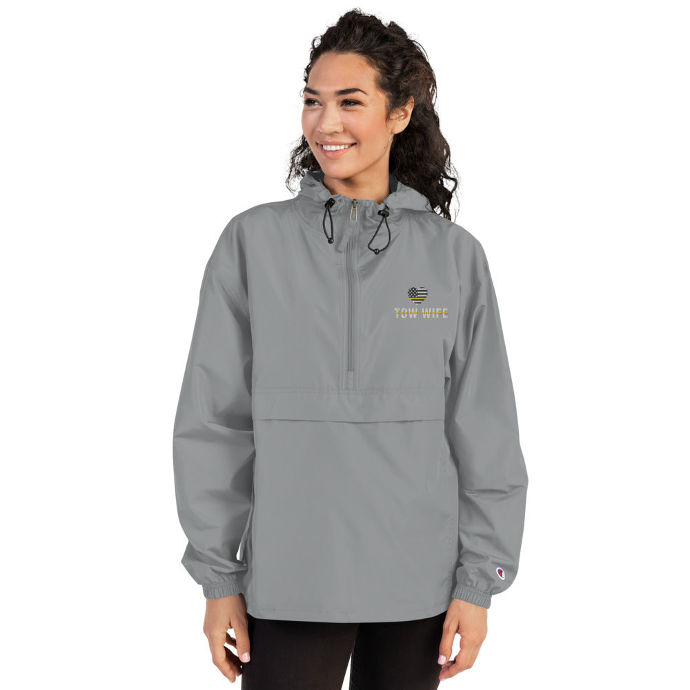 Tow Wife Embroidered Packable Jacket