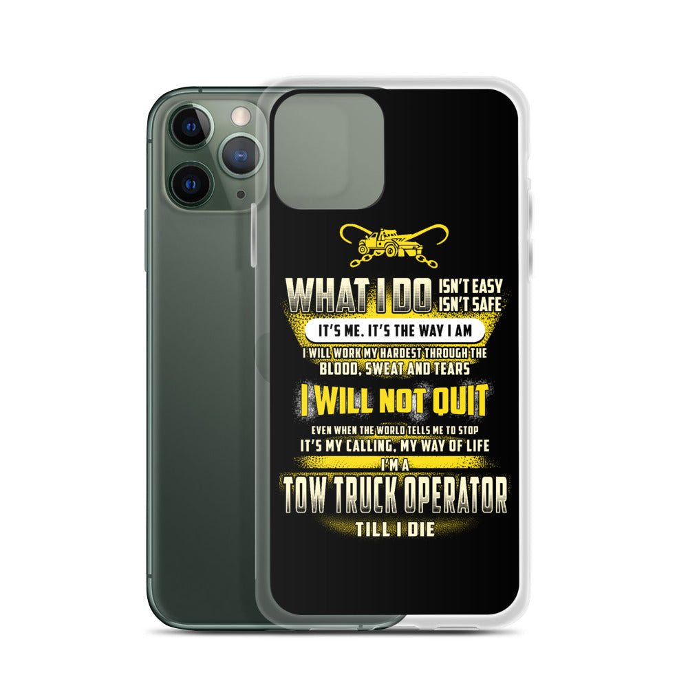 Tow Operator iPhone Case