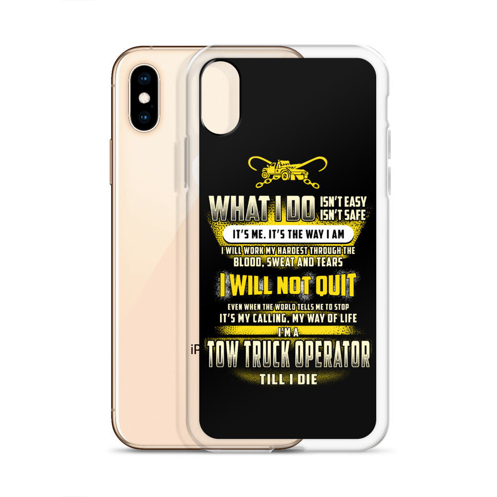 Tow Operator iPhone Case
