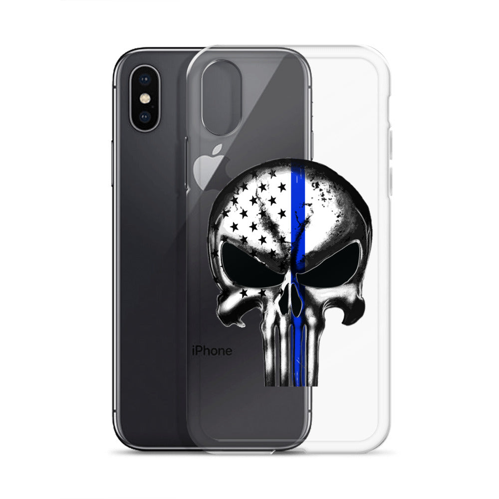 Thin Blue Line iPhone Case