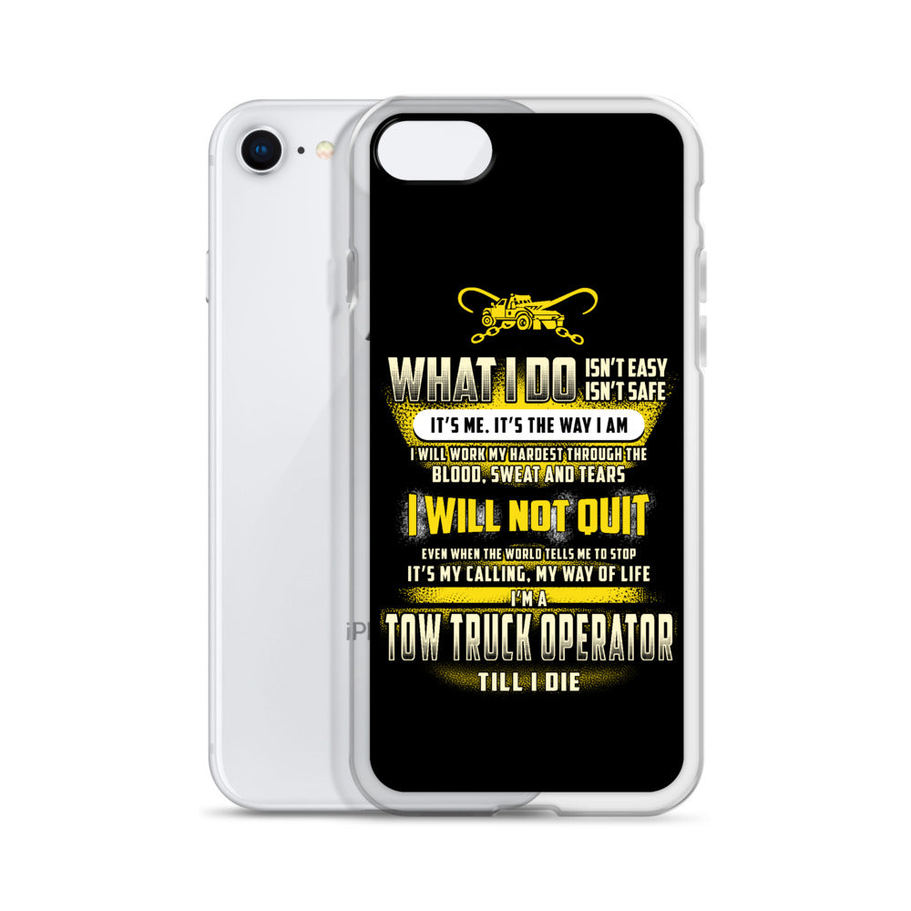 Tow Operator iPhone Case