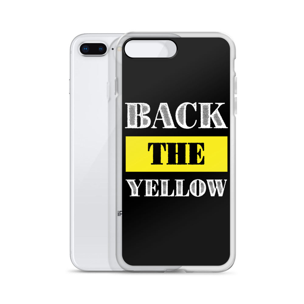 Back The Yellow iPhone Case
