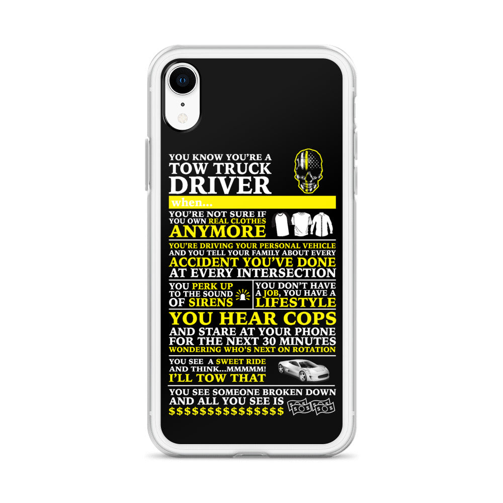 Tow Operator iPhone Case
