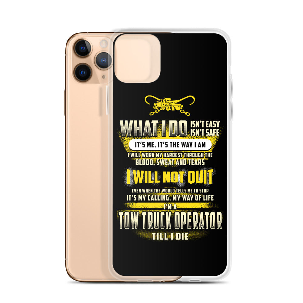 Tow Operator iPhone Case
