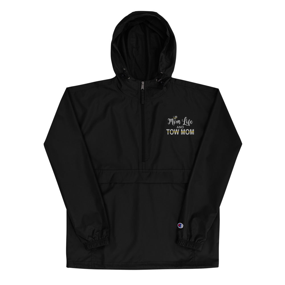 Mom Life Embroidered Jacket
