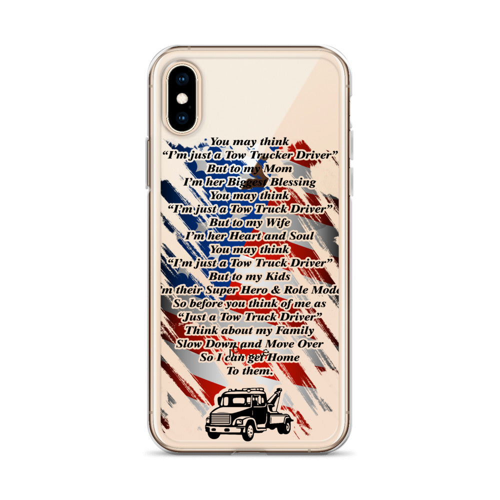 Tow Operator Prayer iPhone Case