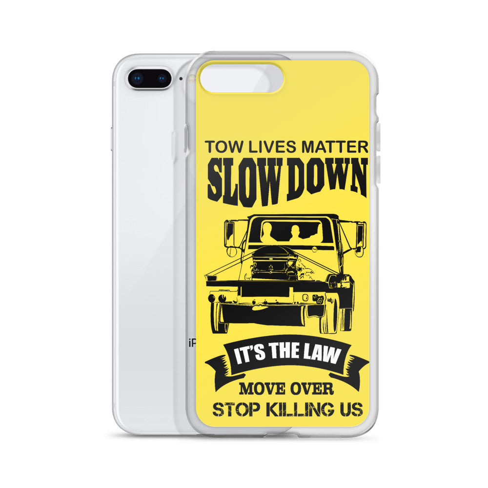 Slow down move over iPhone Case