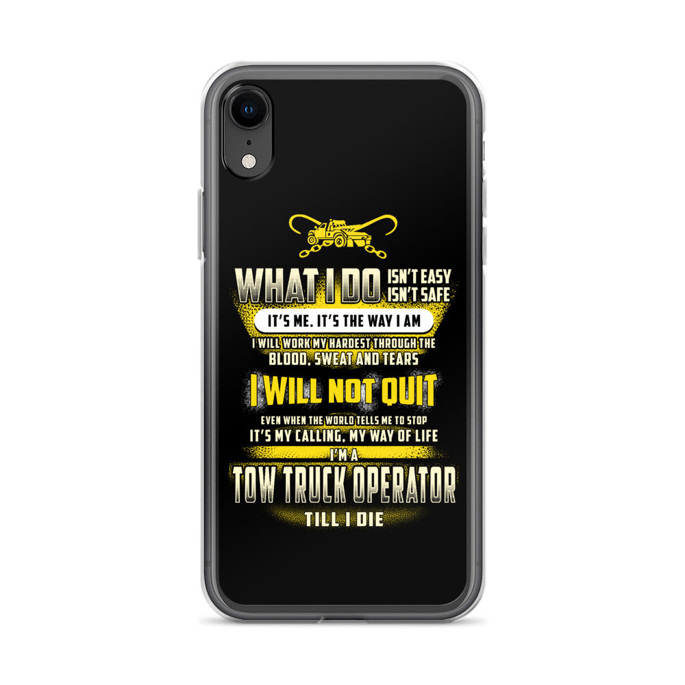Tow Operator iPhone Case