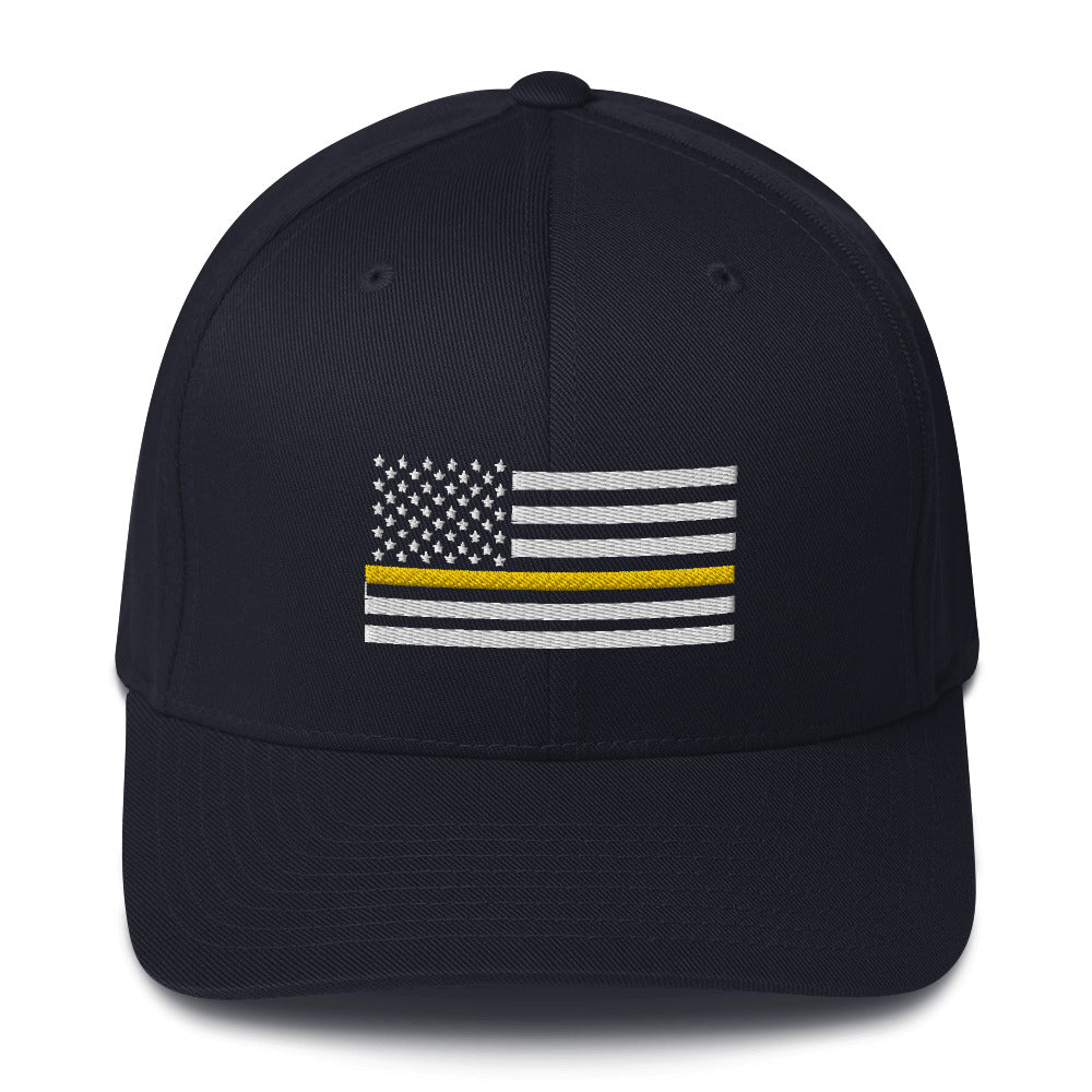 Thin Yellow Line Flex Fit Cap