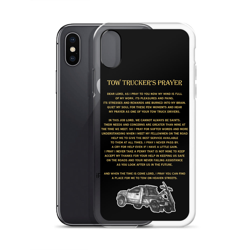 Tow Operator Prayer iPhone Case