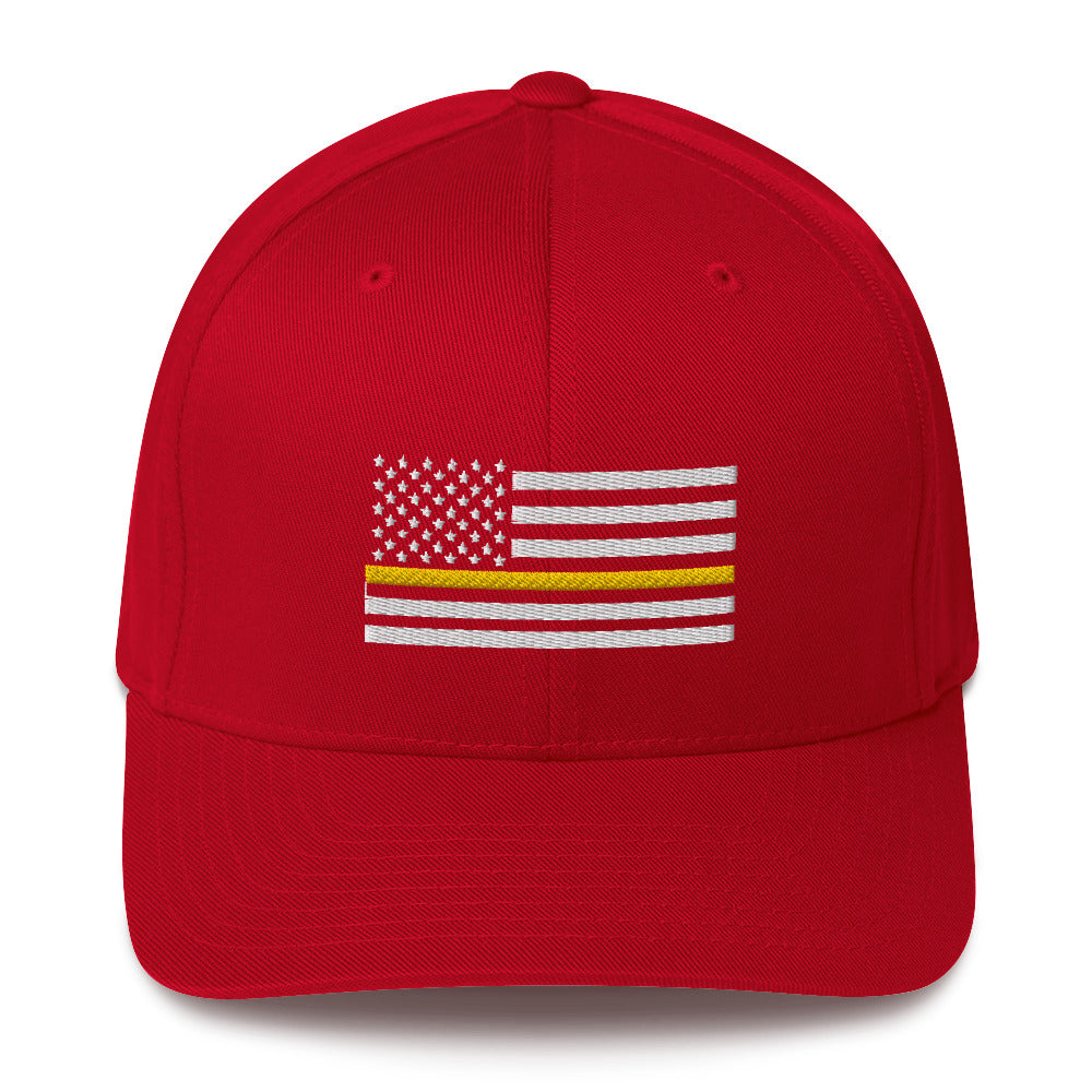 Thin Yellow Line Flex Fit Cap