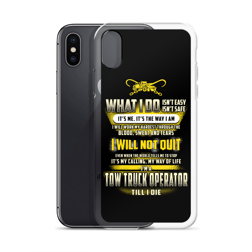 Tow Operator iPhone Case
