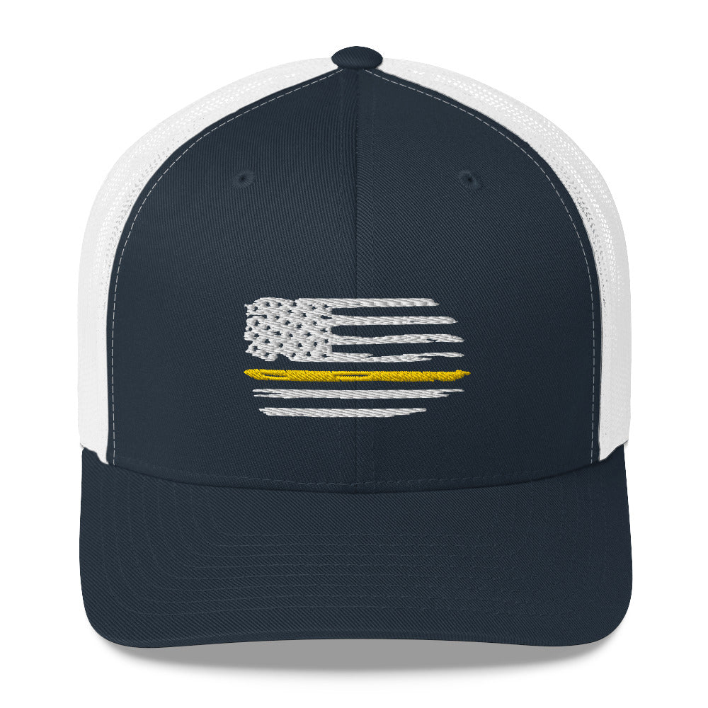Thin Yellow Line Trucker Cap