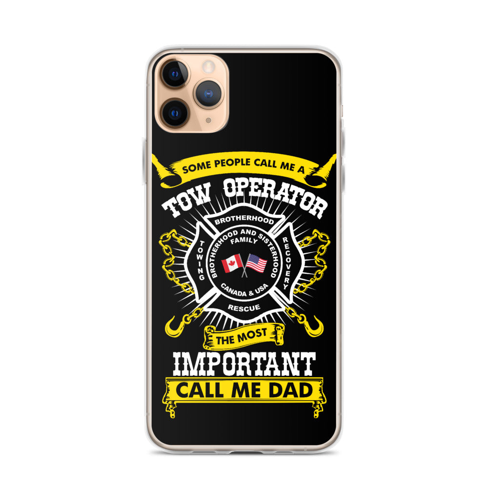 Proud Tow Dad iPhone Case