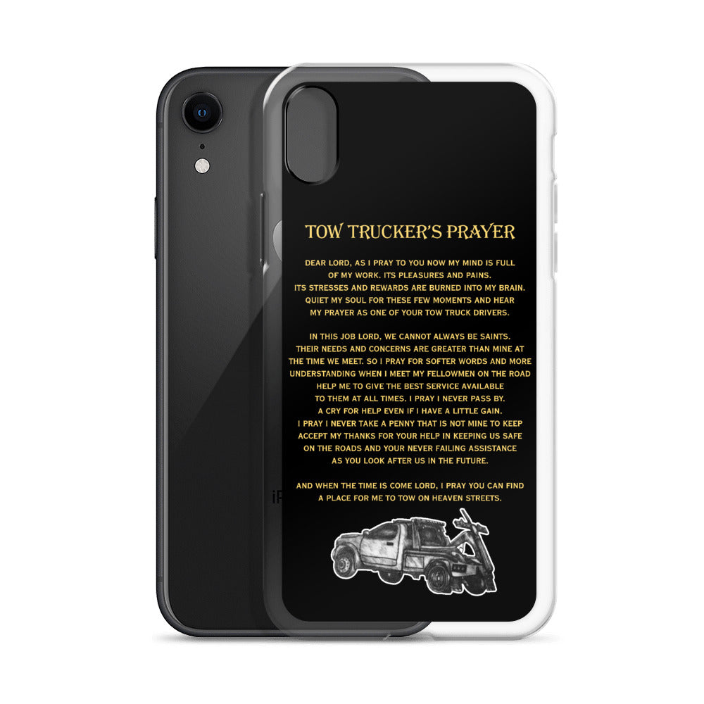Tow Operator Prayer iPhone Case