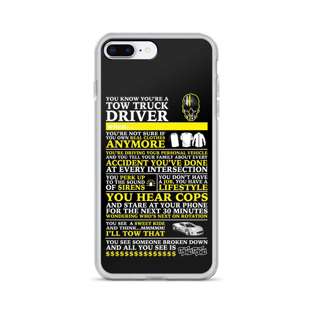 Tow Operator iPhone Case