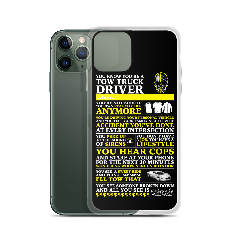 Tow Operator iPhone Case