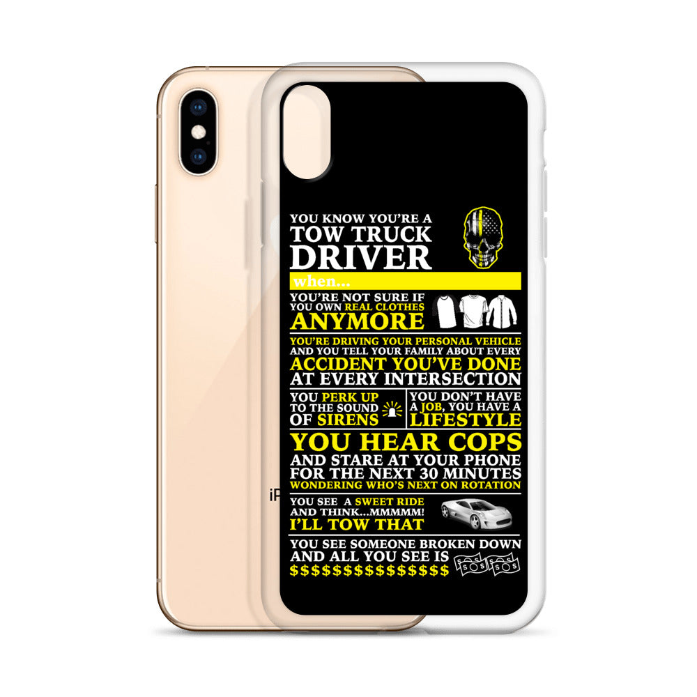 Tow Operator iPhone Case