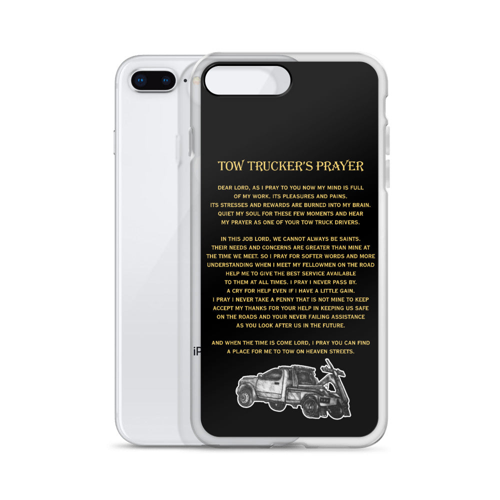 Tow Operator Prayer iPhone Case