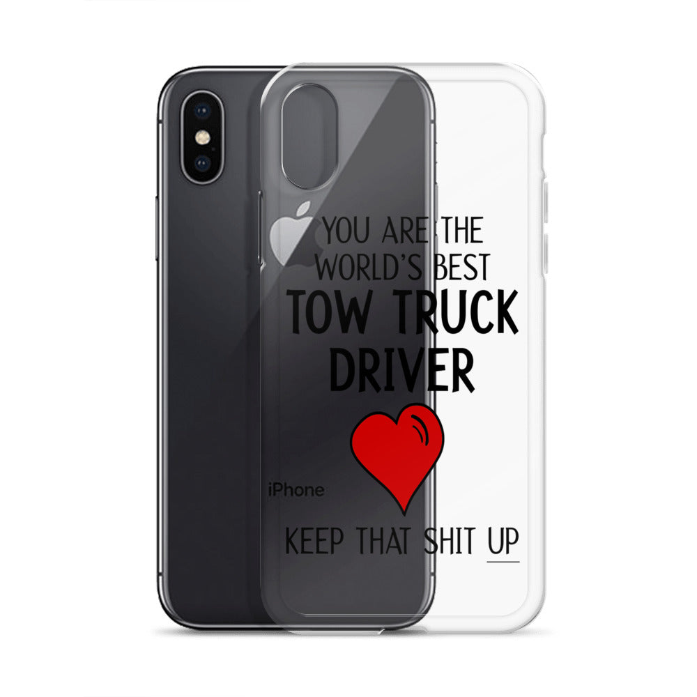 Tow Truck Driver iPhone Case