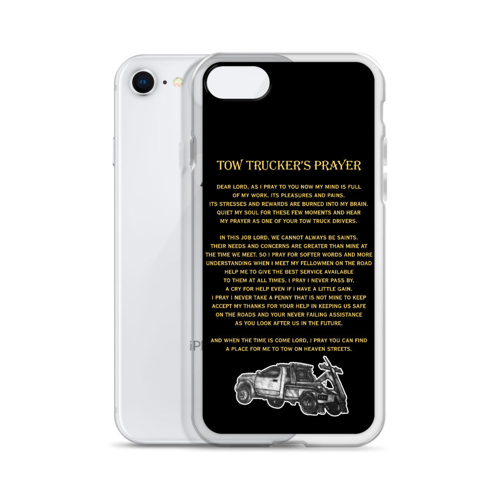 Tow Operator Prayer iPhone Case