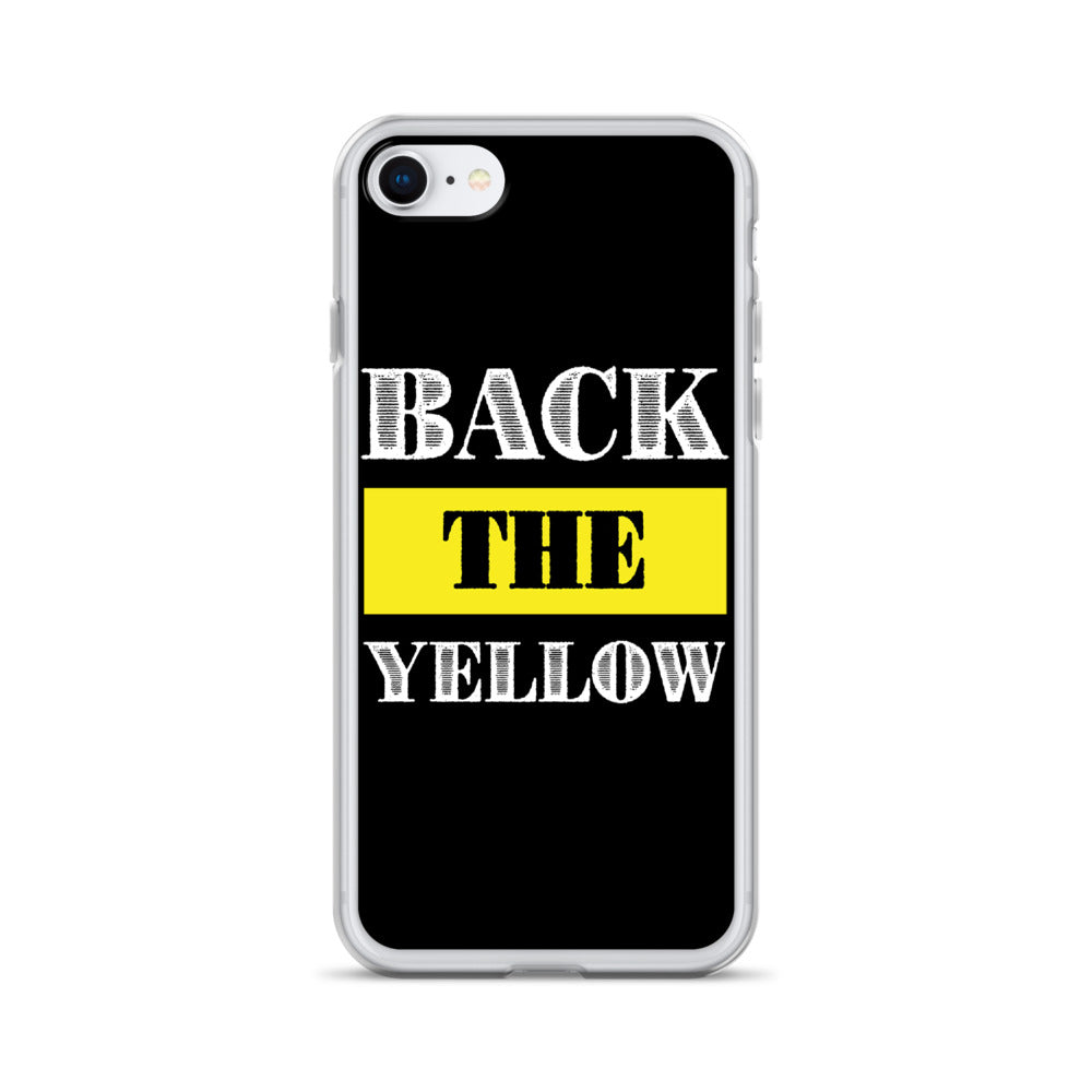 Back The Yellow iPhone Case