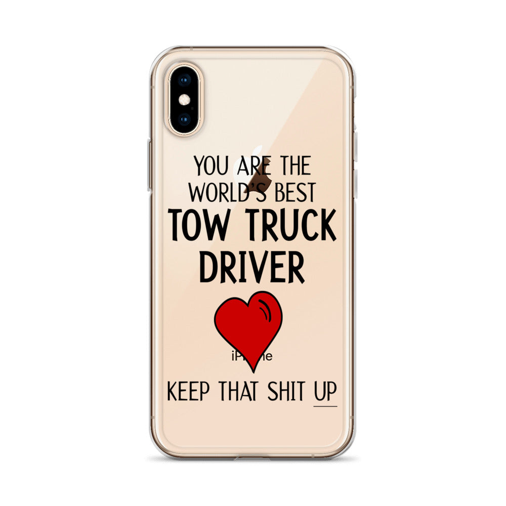 Tow Truck Driver iPhone Case