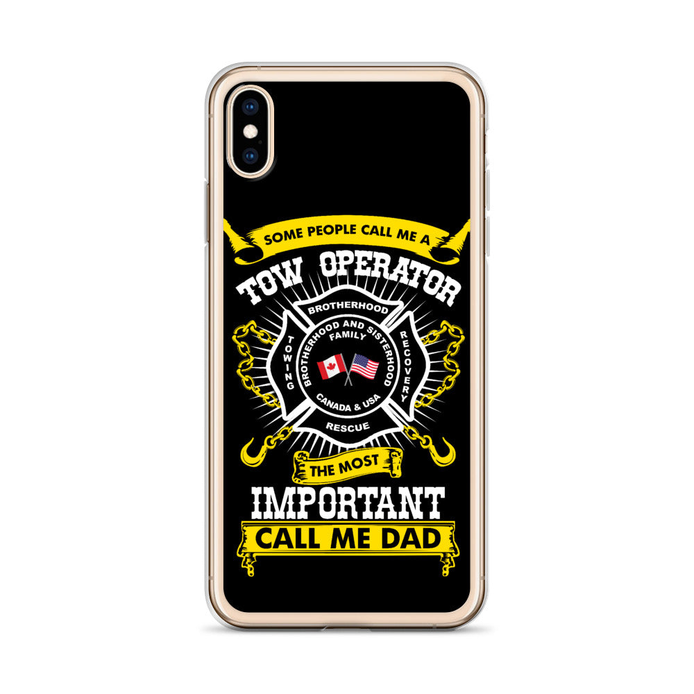 Proud Tow Dad iPhone Case