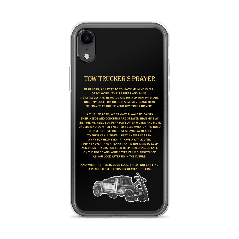 Tow Operator Prayer iPhone Case
