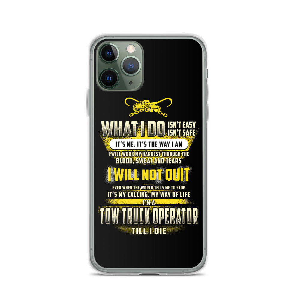 Tow Operator iPhone Case